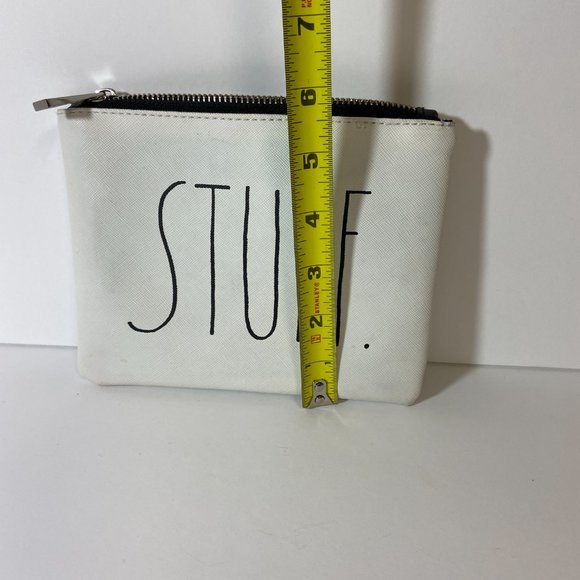 Rae Dunn Zipper Pouch STUFF. - Picture 6 of 6